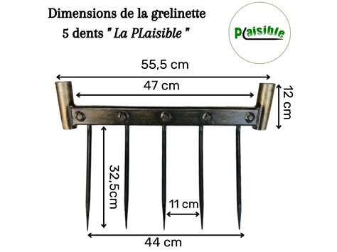 Schéma d'une grelinette et son utilisation