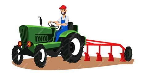 Illustration d'un agriculteur utilisant un épandeur de précision