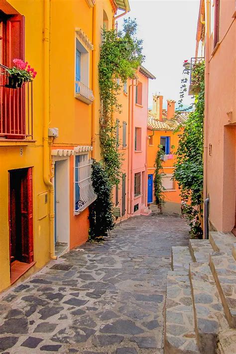 Les façades colorées des maisons de Collioure