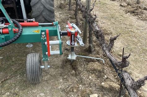 Utilisation d'un outil intercep dans une vigne