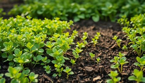 Photo montrant des racines d'engrais vert structurant le sol