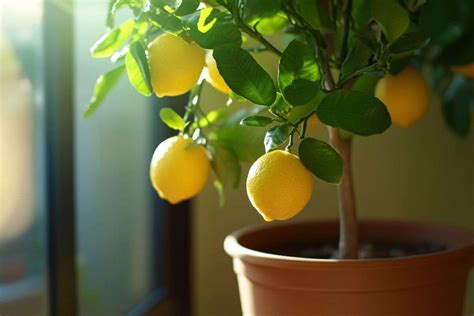 Illustration des bonnes pratiques d'entretien d'un citronnier en pot