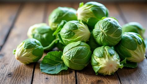 Photo de choux de Bruxelles cultivés dans un grand bac en bois