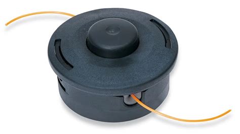 Schéma d'installation d'une bobine de fil sur un coupe-bordure