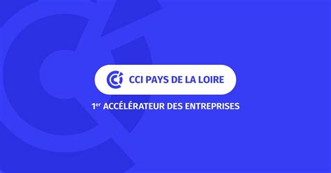 Visuel représentant le réseau de proximité des CCI en Pays de la Loire
