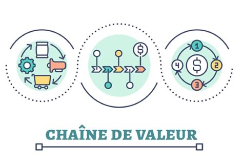 Schéma explicatif de la chaîne de valeur de la pomme de terre
