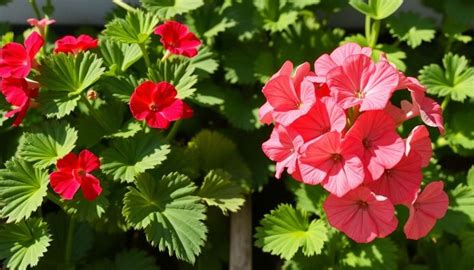 Distinction entre Géranium et Pélargonium