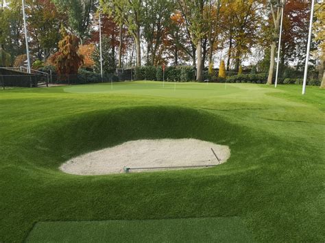 Exemple de bunker de golf résidentiel