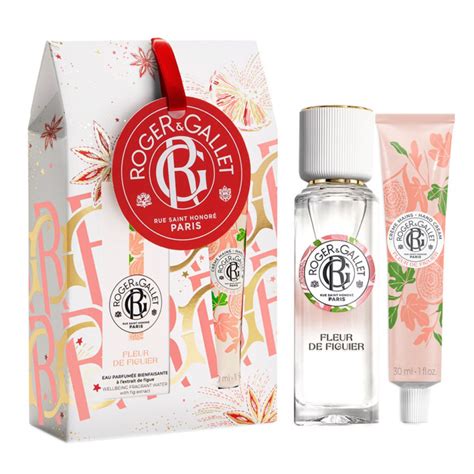 Flacon élégant du parfum Fleur de Figuier de Roger & Gallet