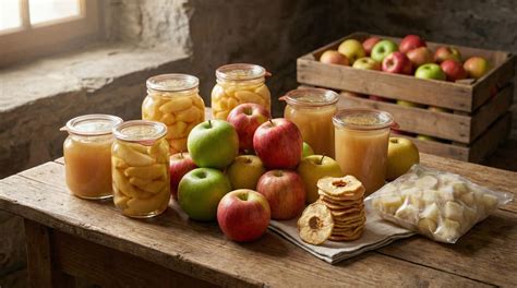 Schéma de stockage optimal des pommes pour la conservation hivernale