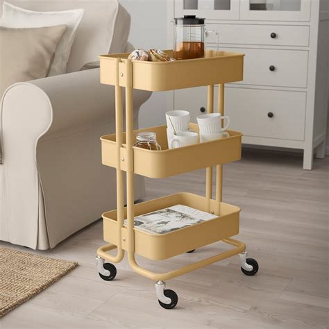 Desserte IKEA RÅSKOG transformée en bar