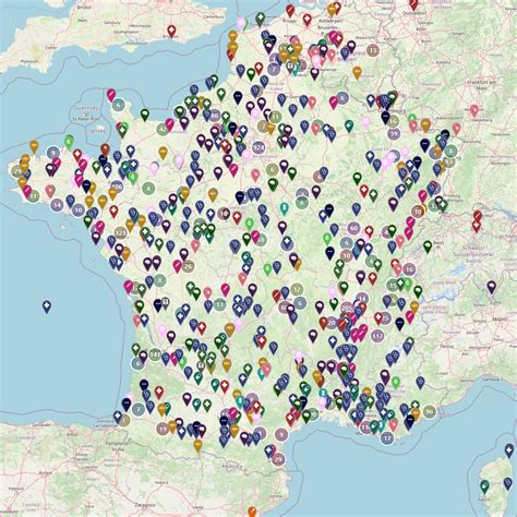 Carte des associations et producteurs de semences paysannes en France