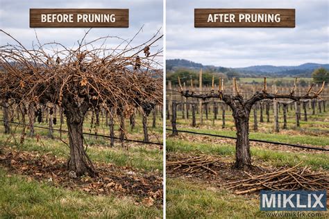 Photo comparative d'un Métaséquoia avant et après taille de structure