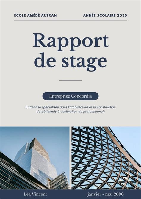 Schéma illustrant les éléments essentiels d'une page de garde académique