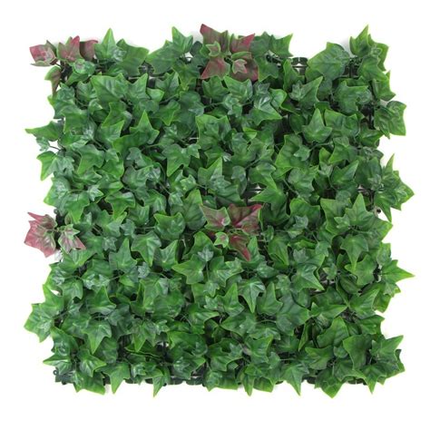 Mur végétal artificiel lierre