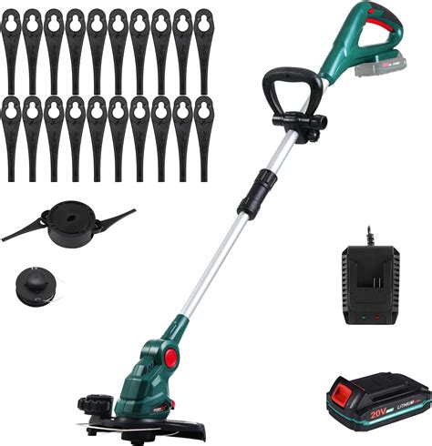 Schéma éclaté d'un coupe-bordure Parkside 20V