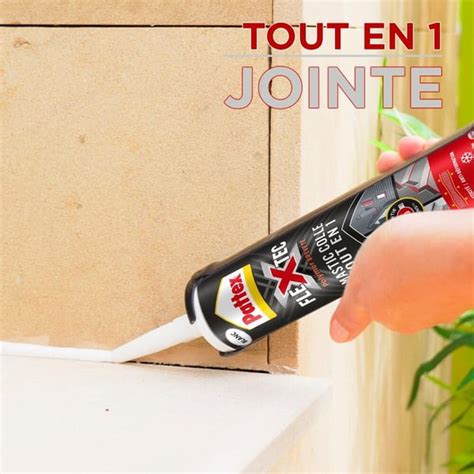 Schéma de fixation : application de la colle en périphérie et utilisation de clous sur sol meuble
