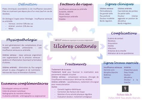 Infographie illustrant les causes principales des ulcères, avec des icônes pour H. pylori, AINS, et d'autres facteurs