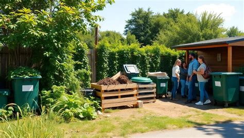installation de compostage communautaire