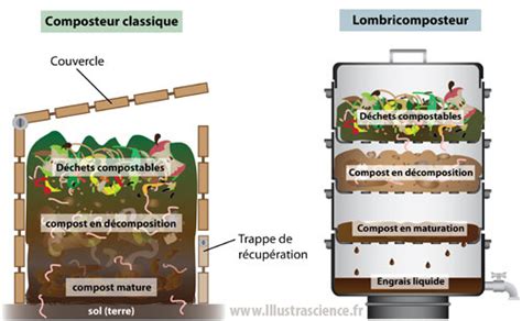 Différents types de composteurs