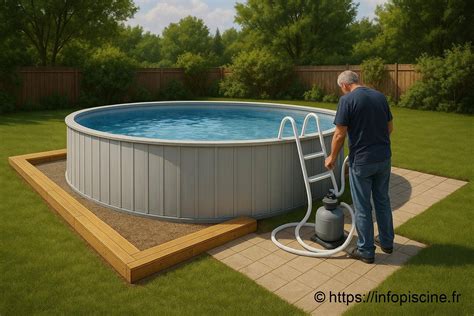 Installation d'une piscine tubulaire dans un jardin méditerranéen