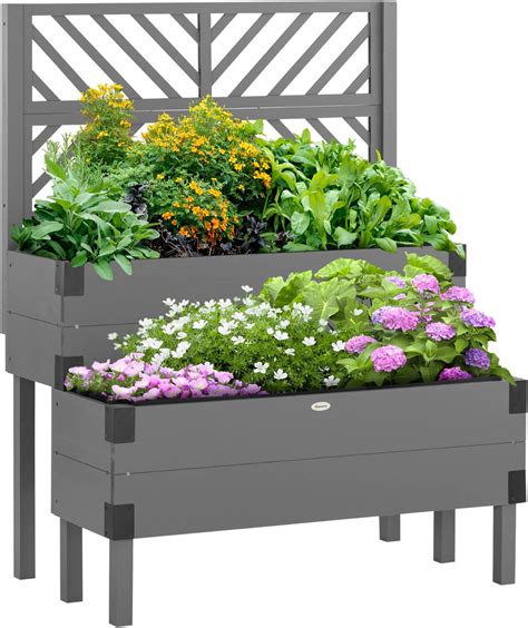 Vue d'ensemble d'une base optimisée avec des jardinières et des enclos