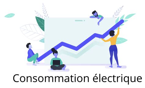 Graphique comparatif montrant la baisse de consommation électrique entre une ampoule classique de 75W et une ampoule LED de 8W