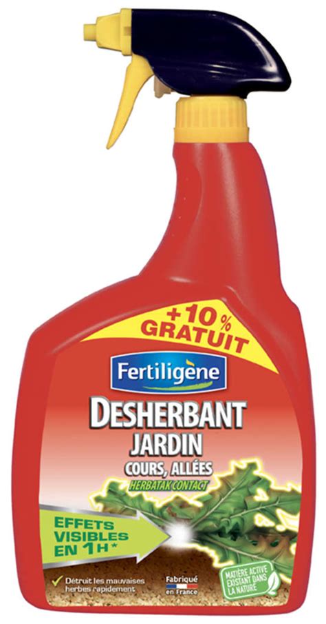 Comparaison entre désherbant sélectif et désherbant total