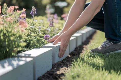 Diversité des matériaux de bordures de jardin