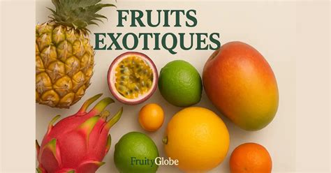 collage de photos de fruits exotiques rustiques