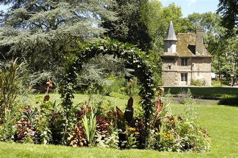 Vue panoramique du Jardin d'Horticulture de Chartres