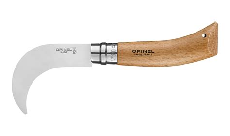 Schéma comparatif d'une serpette à vendanger et d'un couteau à greffer
