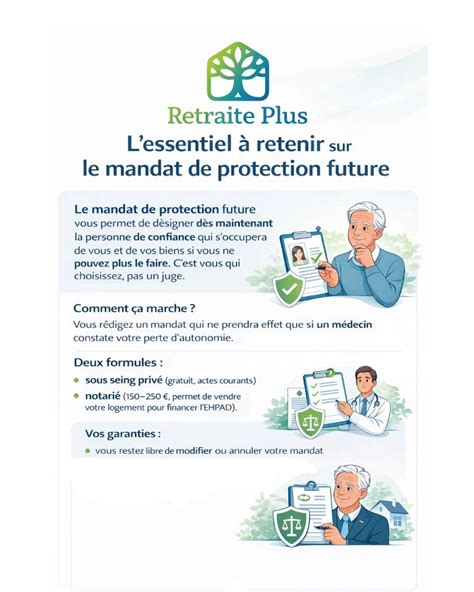 Infographie comparant la tutelle classique et le mandat de protection future pour les mineurs handicapés.