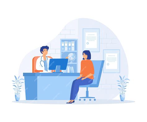 Illustration d'une consultation médicale bienveillante