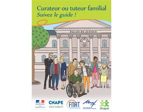 Schéma illustrant le parcours d'un tuteur familial, des premières démarches à l'accompagnement continu