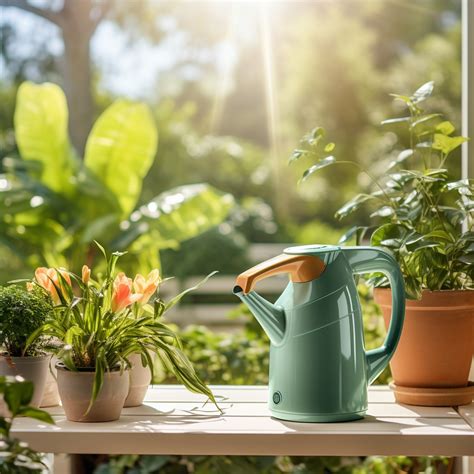 Gardez vos plantes hydratées et en bonne santé en utilisant un pistolet d'arrosage pour arroser uniformément et en douceur.