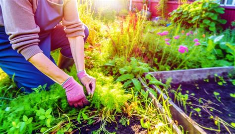 Schéma explicatif des méthodes de désherbage manuel et de faux semis pour le potager