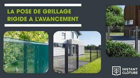 Schéma illustrant l'installation d'un grillage enterré pour protéger le jardin