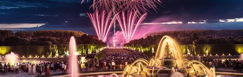 Spectacle des Grandes Eaux nocturnes à Versailles