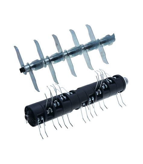 rouleau scarificateur avec lames en acier