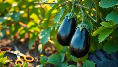 Technique de taille de l'aubergine