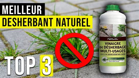 Schéma comparant un désherbant chimique et un désherbant naturel