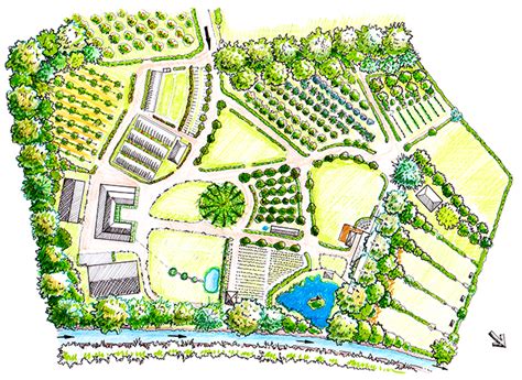 Illustration d'une micro-ferme