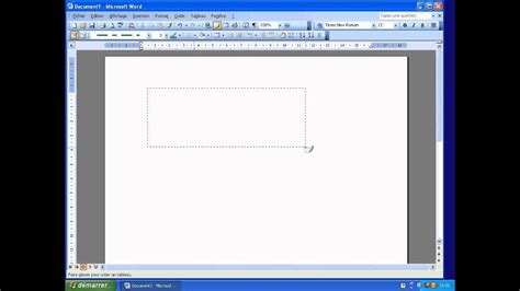 dessiner un tableau word