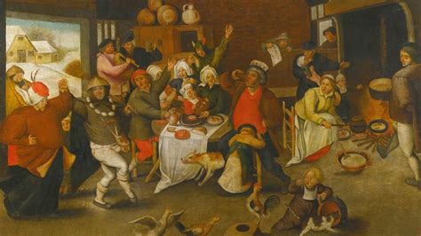 Représentation artistique d'un repas de la culture Songze