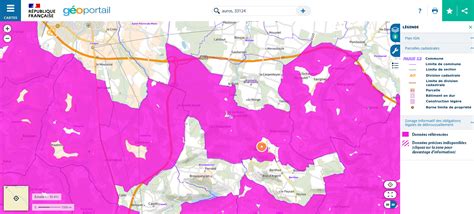 Carte de France des zones soumises à l'obligation légale de débroussaillement
