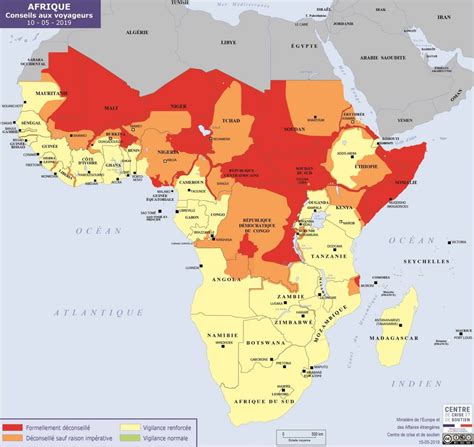 Carte de l'Afrique illustrant les zones d'agriculture familiale