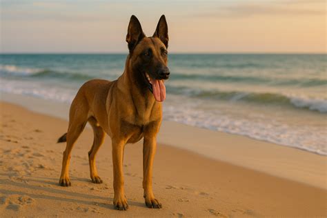 Un Berger Malinois actif dans un environnement domestique