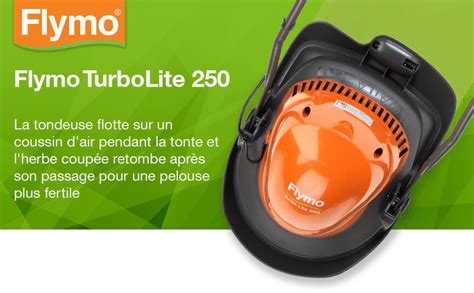 Schéma explicatif du fonctionnement d'une tondeuse à coussin d'air Flymo