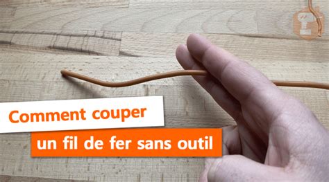 Comparaison visuelle entre un fil de coupe usé et un fil neuf correctement installé